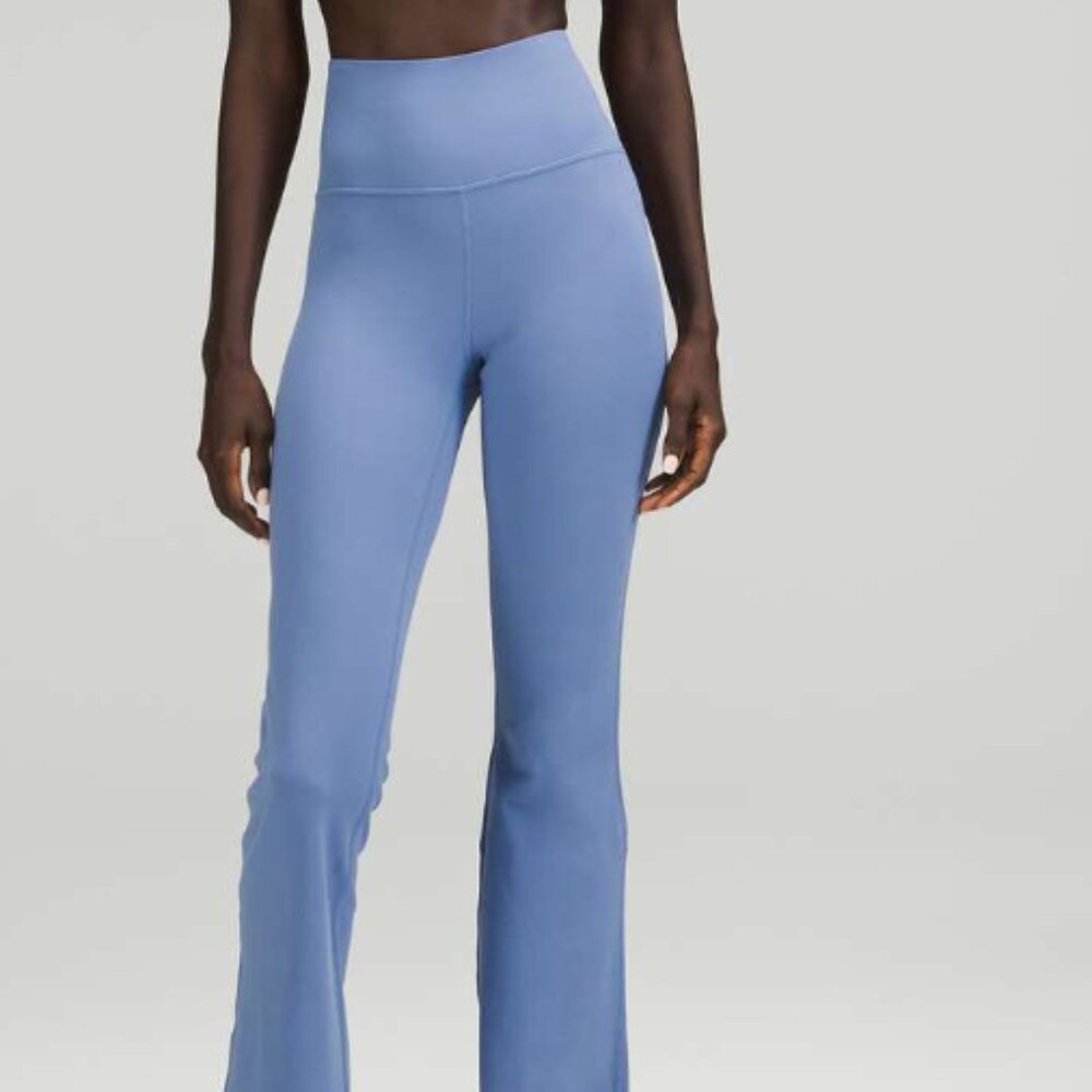 Lululemon Groove High-Rise Flared Pant - Water Drop